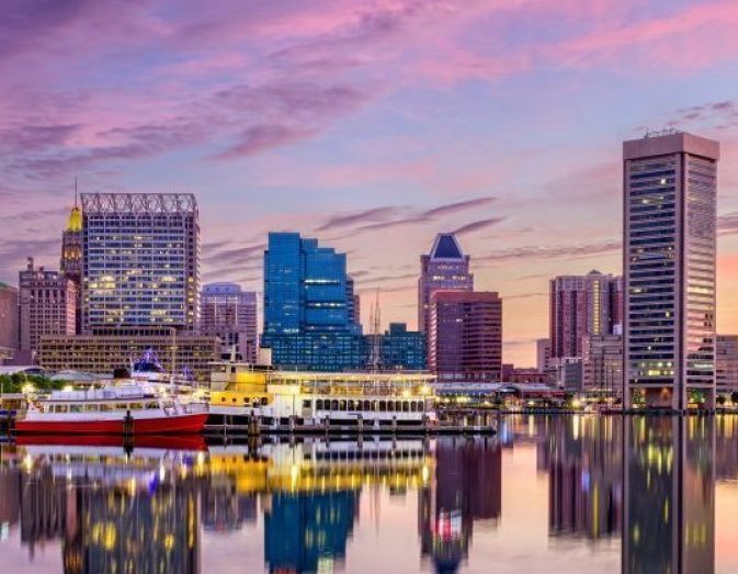 Baltimore Maryland Skyline