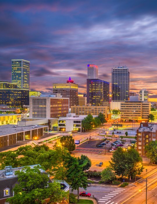 Tulsa, Oklahoma, USA Skyline